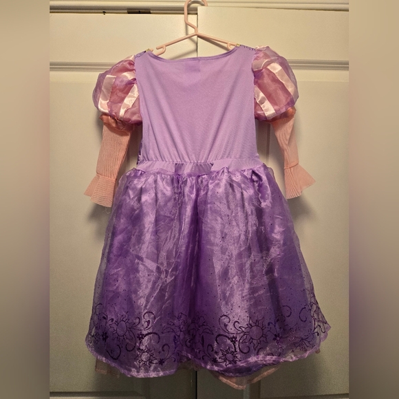 Disney Princess Rapunzel Costume, Pink and Purple, XS (Size 3T - 4) - Picture 3 of 4